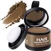 zoxpm Ritocco Ricrescita Capelli, 4g Polvere per Capelli Waterproof Correttore per Infoltimento Capelli Donna e Uomo, Hairline Shadow per Riempire Capelli Diradati (Marrone)