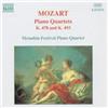 Wolfgang Amadeus Mozart Mozart: Piano Quartets K478 and K493 (CD) Album