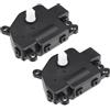 TUCKBOLD Attuatore Porta Aria Miscelatore HVAC Per Chrysler 300 05 2 Pz | Resistente Per Dodge Magnum 2005 | OE:5137700AA | 2 Pin | Colore Nero | Materiale Plastica E Metallo | Dimensioni 9x7cm