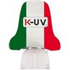 K-UV® Copri Parabrezza Universale per Scooter e Moto. (bandiera italiana)