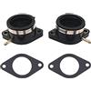 Baceyong Collettore di aspirazione carburatore moto 2A2-13586-00-00 Compatibile con Yamaha XS400 1977-1981 Maxim 1982 XS400-2 1978-1979 XS400R Seca 1982 18-6110