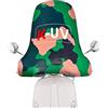 K-UV® Copri Parabrezza Universale per Scooter e Moto. (Camouflage)