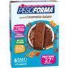 Pesoforma Barrette Gusto Caramello Salato, 6 Pasti Sostitutivi Dimagranti, 225 Kcal, Ricco In Proteine - 372 g