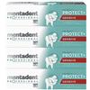 Mentadent Professional Protect+ Gengive Dentifricio Remineralizzante con Minerali Biocompatibili e Zinco Contro Infiammazione Gengivale - 4 Flaconi da 75ml