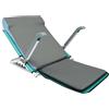 Hadwigger Supporto per la schiena regolabile da 20° a 75°, 5 livelli di inclinazione, schienale regolabile, 57 x 67 cm, supporto ergonomico per letto e schiena per anziani, supporto per letto sollevatore per
