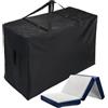 Tidgel Borsa per materasso pieghevole, protezione per materasso antipolvere, custodia resistente, con manici per casa e viaggi, borsa per il trasporto in tessuto Oxford