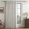 MRTREES Tenda Lino Bianco Avorio 300x240 cm con Passanti 1 Pezzo, Tende per Interni Moderne Leggera e Morbida Ideale per Salotto Soggiorno Camera da Letto Finestre