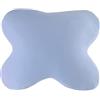 Edda Lux Federa adatta per Acamar cuscino, 55 x 47 cm, a forma di farfalla, fodera in morbido jersey 100% cotone per cuscino ergonomico, Azzurro