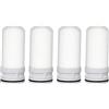 Generic 4 pezzi di ricambio rubinetto in ceramica rubinetto filtro acqua purfier cartuccia regalo durevole per casa cucina Housheold facile da usare