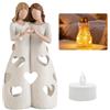 Dongcill My Sisters Figurine, Statuetta Di Sorelle Dipinta A Mano, Decorazione Per Sorelle, Statuette Per Regali Di Natale E Compleanno