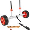Carrello Porta Barca Kayak Canoe in Alluminio Capacità Carico Con Ruote Design S
