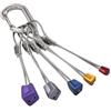Black Diamond Offset Stopper Set Size 7-11 - dadi/nuts, Multicolor