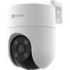 EZVIZ H8c Pro 3K Telecamera Wi-Fi PTZ da Esterno 5MP AI con Auto Tracking, Visione Notturna a Colori e Audio Bidirezionale