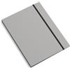 Bigso Box of Sweden BIGSO PAULINA A4 Cartellina con elastico - Cartella portadocumenti per documenti, documenti, documenti, documenti, ecc. - Cartella portadocumenti in fibra e carta - Grigio