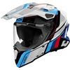 AIROH COMMANDER 2 SKIP WHITE/RED GLOSS S
