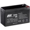 DSK 10362 - Batteria al piombo AGM sigillata e ricaricabile ad alta scarica da 12V 7,2Ah Ideale per UPS-SAI, sistemi di sicurezza e comunicazione, luci di emergenza