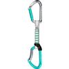 Climbing Technology QUICKDRAW SALTO SET NY 12cm, grey-turquois, (6pc per 1 card)