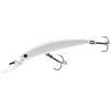 DUEL Yo-Zuri Crystal Minnow Deep Diver Walleye, Galleggiante, 90 mm, Bianco