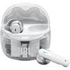 JBL Tune Flex Ghost 2 Auricolari Bluetooth True Wireless con Cancellazione del Rumore, 48 Ore di Autonomia, Resistenti ad Acqua e Polvere IP54, Design Aperto a Stick, White Ghost