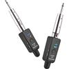Btuty Microfono 2.4g Wireless Xlr Trasmettitore E Ricevitore Sistema Microfono Wireless Ricaricabile Per Mixer Audio Chitarra Elettrica Basso Altoparlante Pa Modalità Regolabili Microfono Dinamico