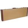 Crossrock Custodia in legno per chitarre elettriche Fender Telecaster e Stratocaster, vinile tweed (CRW620ETW)