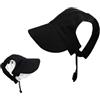 Generico Cappellino da Baseball per Cani, Cappellino da Sole per Cuccioli, in Tela, alla Moda, Comodo e Regolabile con Fori per Le Orecchie, Visiera, Visiera Estiva Cappello per