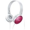 Panasonic RP-HF300ME-P, con cavo, 10 - 25000 Hz, chiamate/musica, 166 g, cuffie, rosa, bianco