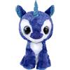 Lumo Stars peluche unicorno in velluto 24 cm blu