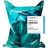 DS Produkte Pouf gigante Lumaland XXL 140x180 cm Cuscino impermeabile per interni ed esterni Oltre 3 milioni di perle EPS adattabili Bean Bag Rivestimento lavabile