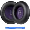 MMOBIEL Cuffie di ricambio per Plantronics BackBeat PRO 1, realizzate in (PU), colore nero