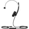 Yealink UH34 Mono Teams, Cavo, Ufficio / call center, 20 - 20000 Hz, 88 g, Cuffia con microfono, Nero