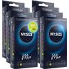 On) Condoms Preservativi My.Size Mix taglia 2, 49 mm, confezione risparmio, | 60 pezzi | Preservativi in 4 eccitanti varianti, con aroma, colore, protuberanze e classici