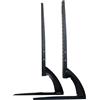 OEM Supporto universale per televisore, regolabile in altezza, struttura in acciaio resistente, colore nero