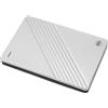 Gistuch Disco rigido esterno, ultrasottile, da 2,5 pollici, USB 3.0, realizzato in lega di alluminio, plug-and-play, disco rigido portatile per computer, TV, telefono, colore argento, capacità 500 GB