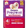 Pampers Progressi Mutandino Maxi, Taglia 4 (8-15 kg), 19 Pannolini