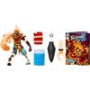 MGA Entertainment Ninjombie Action Figure Scorchstrike - Include 1 Arma da Battaglia, 1 Siringa di Slime e un Barile di Slime di Primo Livello, Giocattoli Ninja per Ragazzi e Ragazze