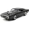 Jada Toys Fast & Furious - Dodge Charger R/C 1970 in scala 1:24, radiocomando a 2 canali, frequenza 2,4 GHz, funzione Turbo - Auto telecomandata ufficiale Fast & Furious