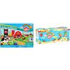 Didò- Fattoria Pasta Modellabile, Colore Assortiti, 350200 & 6 X 100 G 6 Barattoli da 100 G, Multicolore, 344800