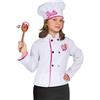 Ciao, Barbie Chef, Costume bambina, Taglia unica 5-9 anni