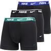 NIKE Boxer Uomo Confezione da 3 Pezzi Dri-Fit Everyday Nero Taglia M Codice 0000KE1008-EYC