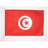 AZ FLAG Bandiera Tunisia 90x60cm per Esterno - Bandiera TUNISINA 60 x 90 cm