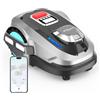 YARDCARE N1600PRO Robot Tagliaerba Senza Filo Perimetrale, fino a 1600 m², Navigazione RTK con Riconoscimento 3D dell'Ambiente, Rilevamento di oltre 300 Ostacoli, Controllo tramite App