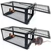 SARSTRY Trappola per Topi Vivi, 2 x Grande XXL Gabbie Trappola per Interno e Esterno - Senza Uccidere e Riutilizzabile - Pronta all'Uso - per Ratti e Piccoli Roditori - 31 x 17 x 13.5 cm