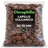 CLOROPHILLA Lapillo Vulcanico 30-70 mm | Granulometria Grossa per Drenaggio e Pacciamatura | Ideale per Vasi Grandi, Giardino e Aiuole | Naturale, Inerte, Senza Polvere | Clorophilla (5 Litri)