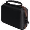 Jonikuper Custodia rigida in EVA per 3DS XL, impermeabile, antiurto, da viaggio, con 8 slot per schede di gioco e tasca in rete per cavi, guscio protettivo con cerniera (arancione)