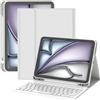 TQQ Cover con Tastiera per iPad Air 11 pollici (M3 2025 e M2 2024), iPad Air 5ª/4ª Gen e iPad Pro 11 pollici(4ª, 3ª, 2ª, 1ª Gen), Tastiera Bluetooth Staccabile con Portapenna, Italiano QWERTY Layout
