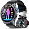 YUPENG 2026 Nuova Smartwatch Uomo con ECG+HRV/ChatGPT AI, 1,53" Orologio Fitness con Chiamate e Torcia LED, Monitoraggio 24h Sonno, Cardiofrequenzimetro, SpO2/Temperatura/SOS, Compatibile con Android e iOS