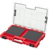 QBRICK SYSTEM Cassetta Attrezzi Vuota Porta ONE Organizer L 2.0 MFI RED Ultra HD Rosso 540 x 390 x 95 mm