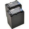 DSTE 2pcs NP-FV100 NPFV100 Rechargeable Li-ion Battery for Sony DCR-DVD103 DCR-DVD105E DCR-DVD106E DCR-HC16E DCR-HC16F DCR-HC17 DCR-HC17E