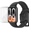 Renwox 5pcs pellicola idrogel screen protector per XIAOMI Smart Band 10 Pro/NFC 1.74 Orologio intelligente Pellicola protettiva flessibile HD trasparente TPU [Touch Sensitive] [Bubble Free]